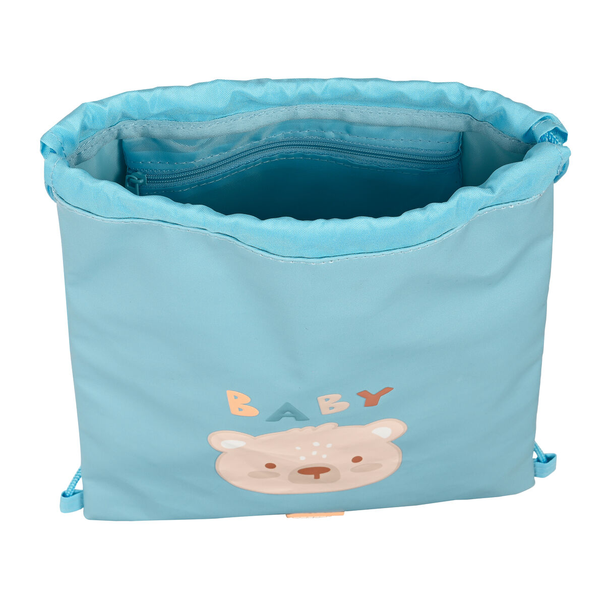 Zainetto con Cordini Safta Baby bear Azzurro